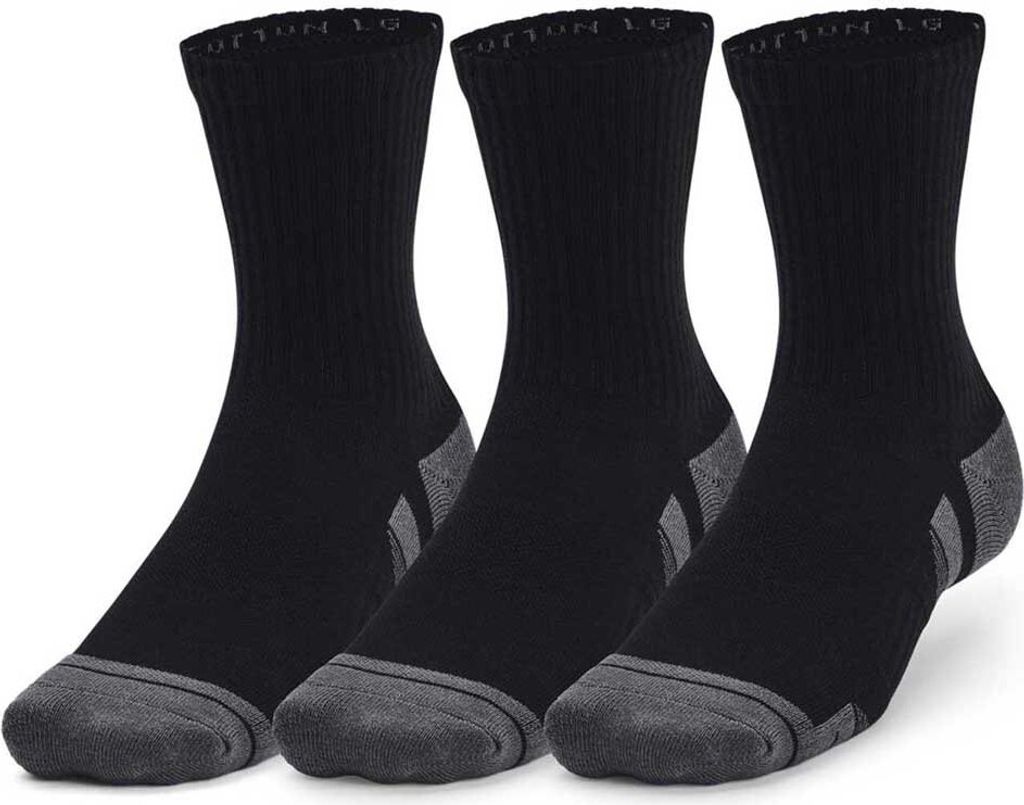 Under Armour Socken Ua Performance Baumwolle 3P Mid-Blk 1379530-001__MD