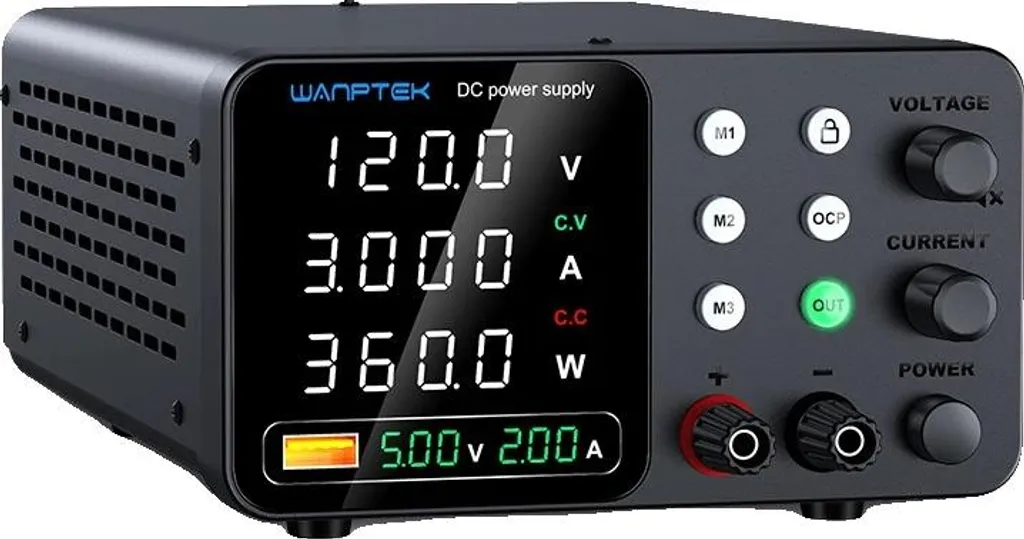 Alimentation stabilisée 120V 3A avec Affichage Digital Haute Visibilité