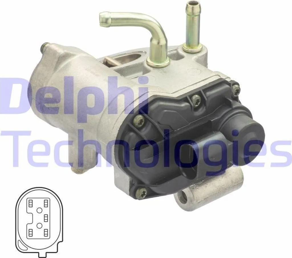 Vanne EGR DELPHI Haute Qualité OE 7701058063 Compatible Renault Master