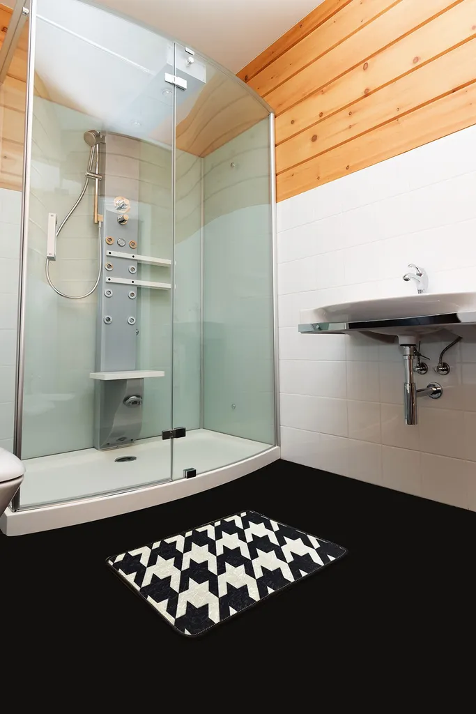 Tapis de bain anti-glisse et séchage rapide Kazayagi 100% micropolyamide