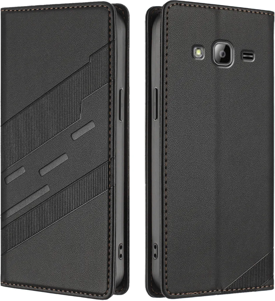 Occasione! Custodia Portafoglio Samsung J3 2016 Schwarz - Prezzo Top