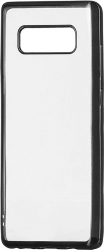 starfix Metalic Slim TPU/Gel Electroplating Silikon-Tasche Schutz-Hülle Cover für LG K10 2018 / K11 schwarz