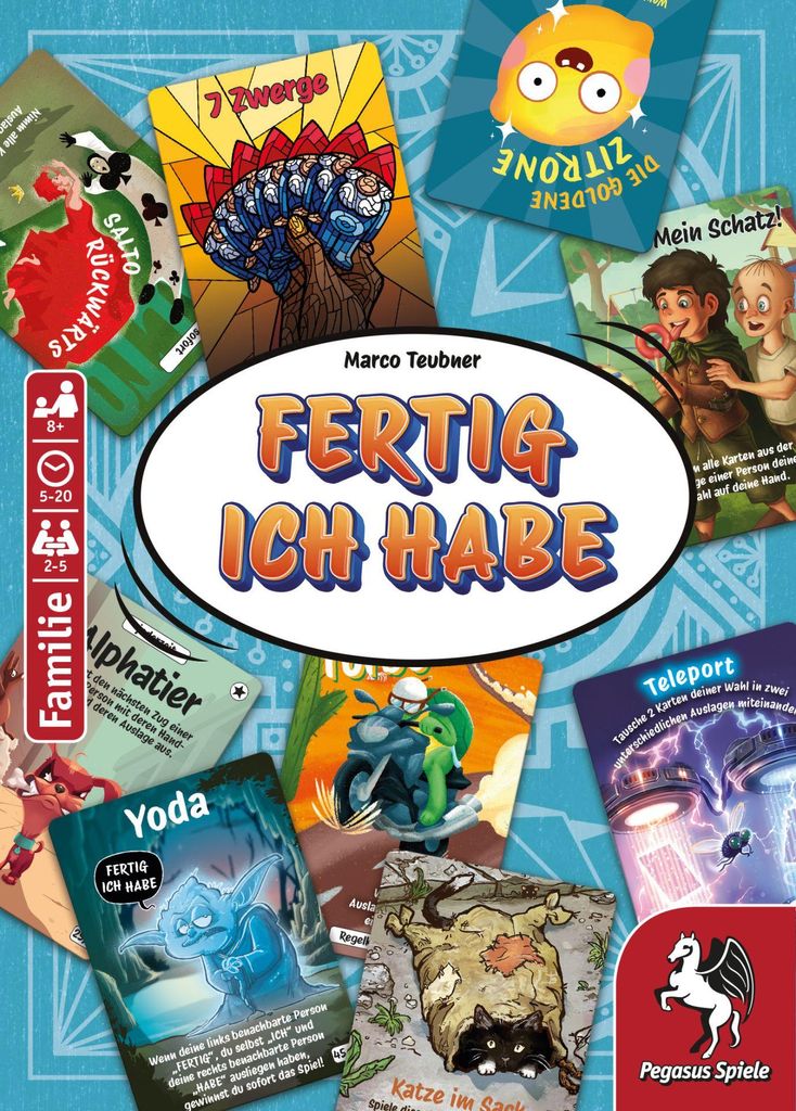 Pegasus Spiele FERTIG ICH HABE Produktbild 