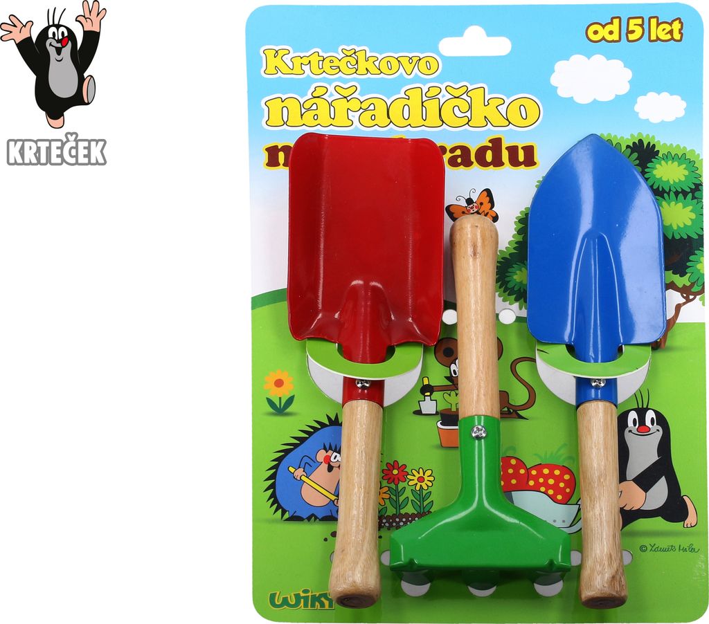 TEDDIES Maulwurf-Gartengeräte-Set Produktbild 