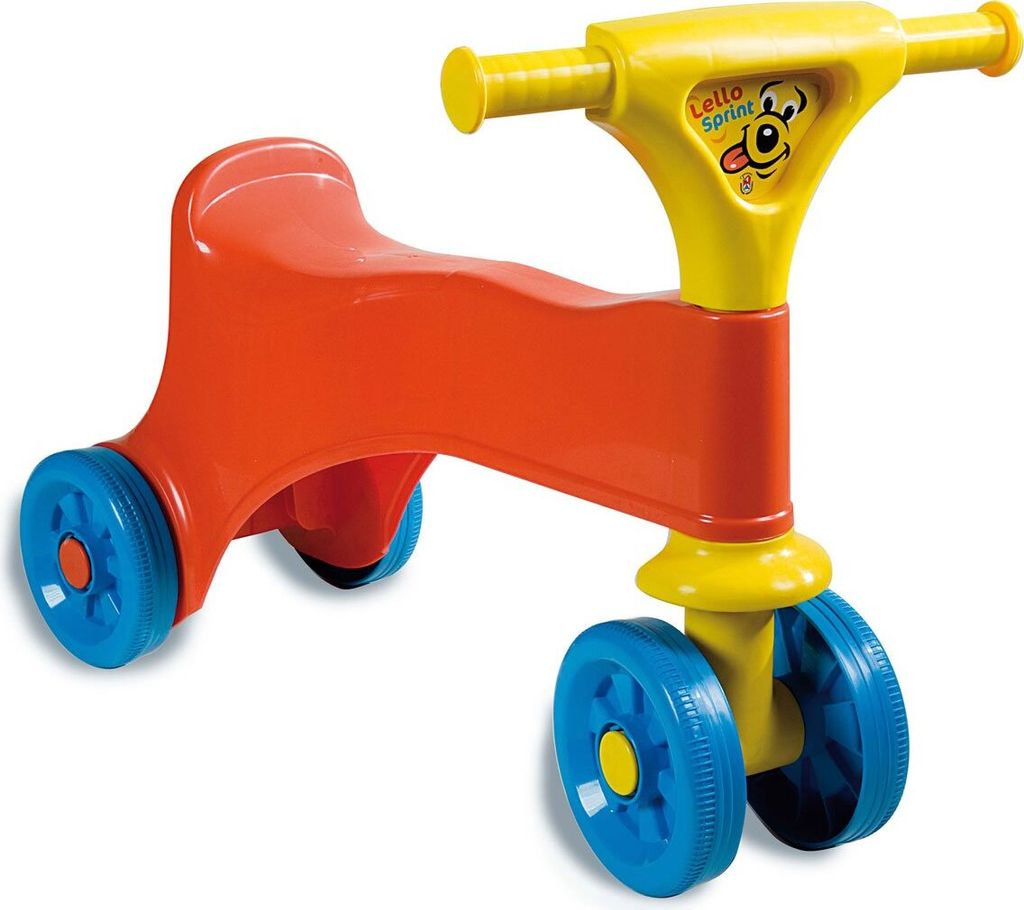 Androni Giocattoli Baby Line: Lello Art, 1 Jahr(e), 4 Rad/Räder, Kunststoff, Blau, Rot, Gelb