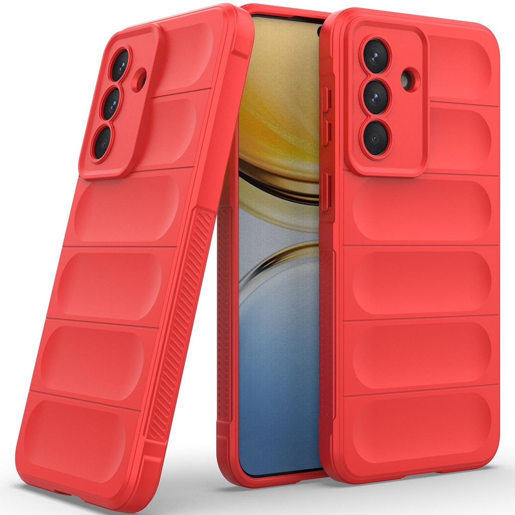 Handyhülle für Samsung Galaxy A57 Weich TPU Silikon Stossfest Anti-rutsch Hülle Rot