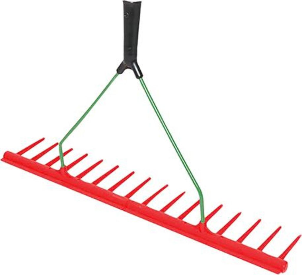 Kunststoffrechen 16ZinkenArbeitsbreite 640 mm