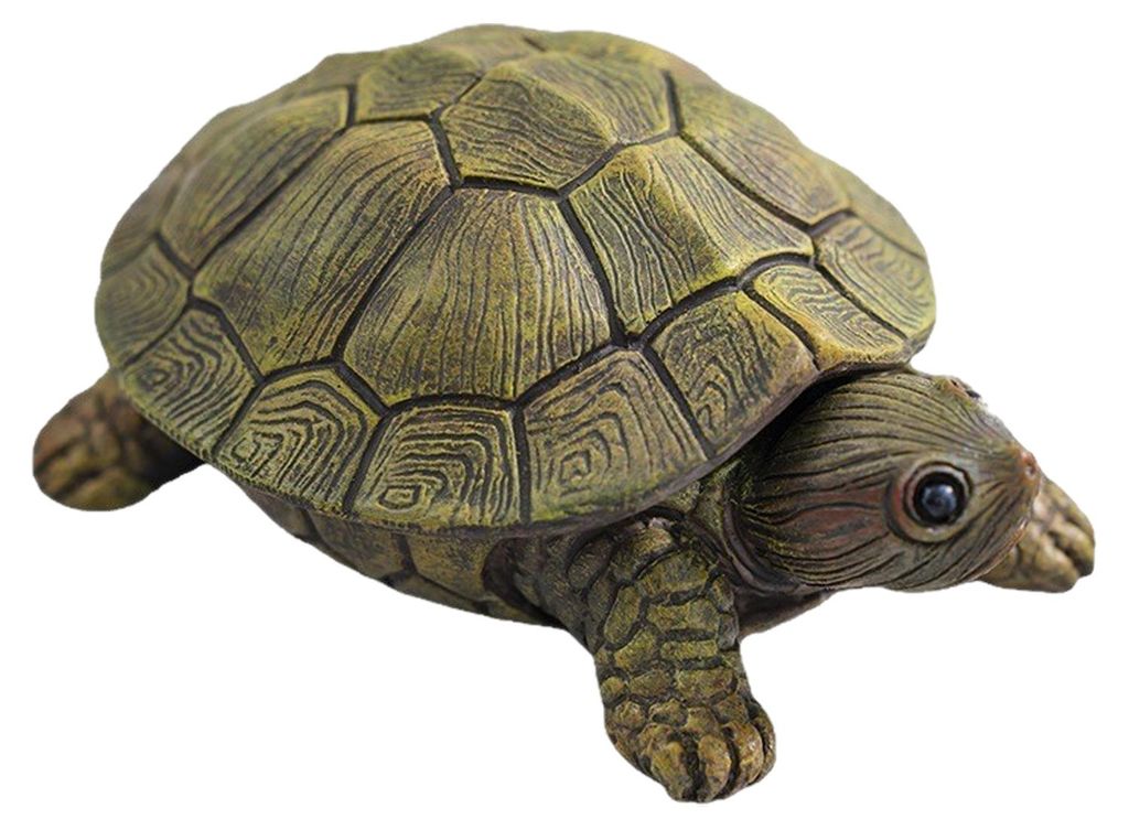 Schmuckkästchen in Schildkrötenform mit Deckel, Aufbewahrungsbox aus Kunstharz, Schildkrötenmotiv, Schmuck- und Schlüsselorganizer, Tierfigur, ...