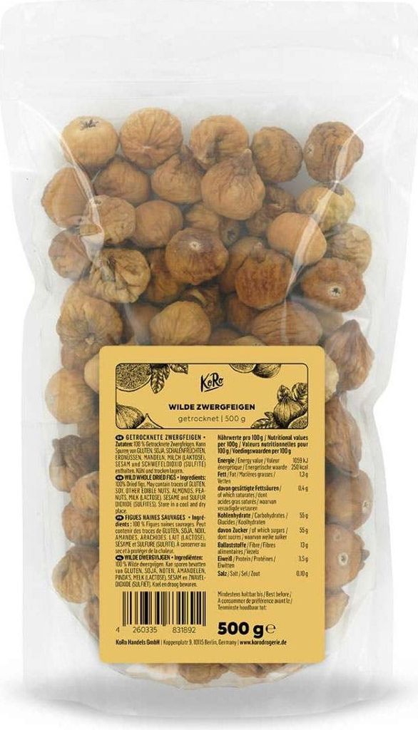 KoRo I Wilde Zwergfeigen 500 g Produktbild 