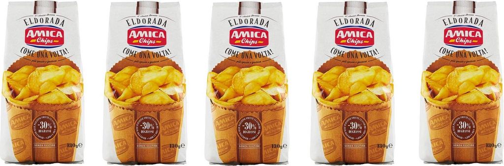 5x Amica Chips Eldorada Come una Volta Kartoffelchips Produktbild 