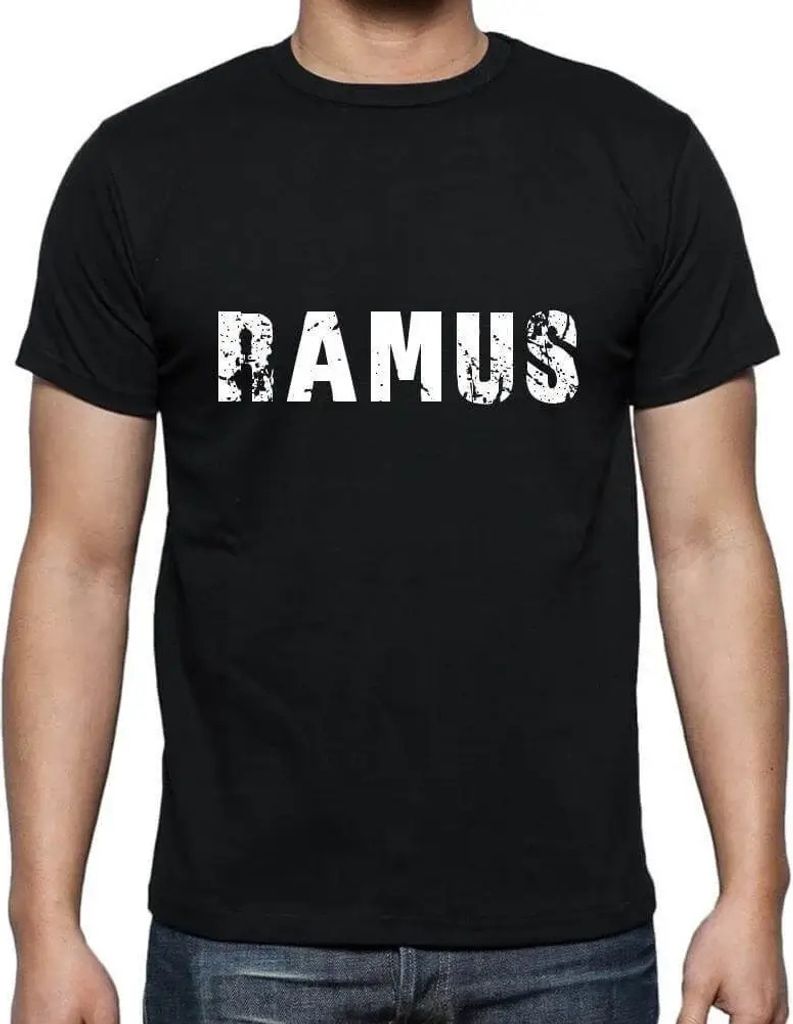 Herren Grafik T-Shirt Ramus Öko-Verantwortlich Vintage Jahrgang Kurzarm Lustige Druck Geburtstag Geschenk Mann
