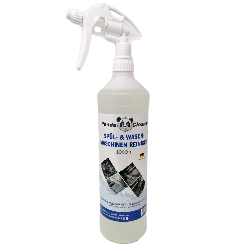 PandaCleaner Waschmaschinen & Geschirrspül-Reiniger - Spülmaschinenreiniger - Hygiene-Reiniger 1000ml