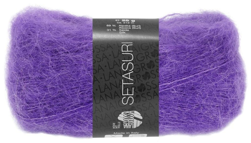 Lana Grossa - Setasuri 0053 viola Produktbild 