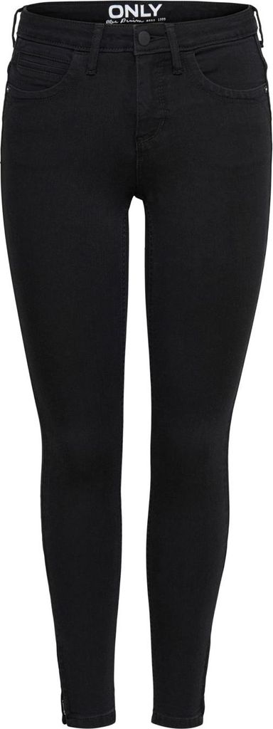 ONLY Damen ONLY Skinny Ankle Jeans Black Denim Hose Produktbild 