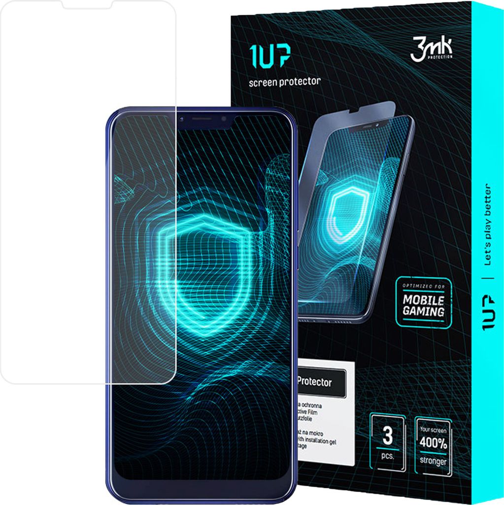 3mk Display Schutzfolie 1UP für Cubot C20 transparent Gaming (3 Stück)