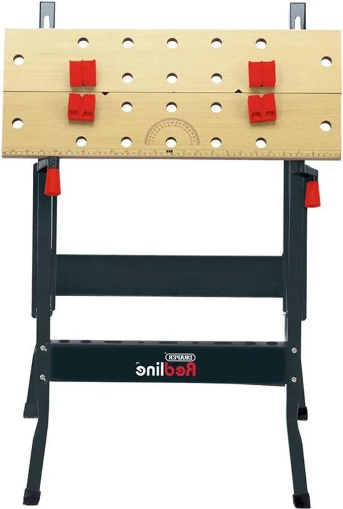Établi Draper 68027 multifonction à hauteur variable et serrage rapide