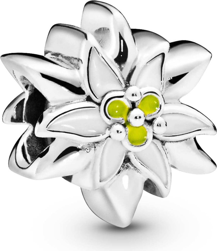 Pandora Charm Edelweiß 798243ENMX Silber Produktbild 