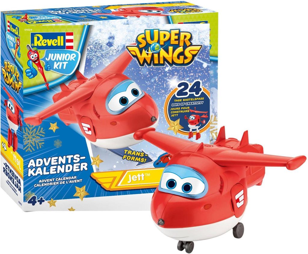 Revell Adventskalender 2019 Super WingsJettSpielzeug 