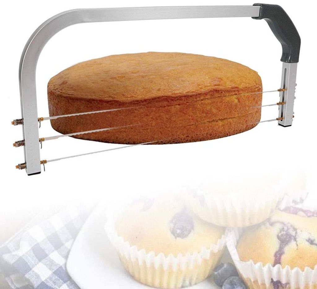 3 Stück Edelstahl Kuchen Teiler Kuchensäge Kuchenschneider Kuchenschneider 