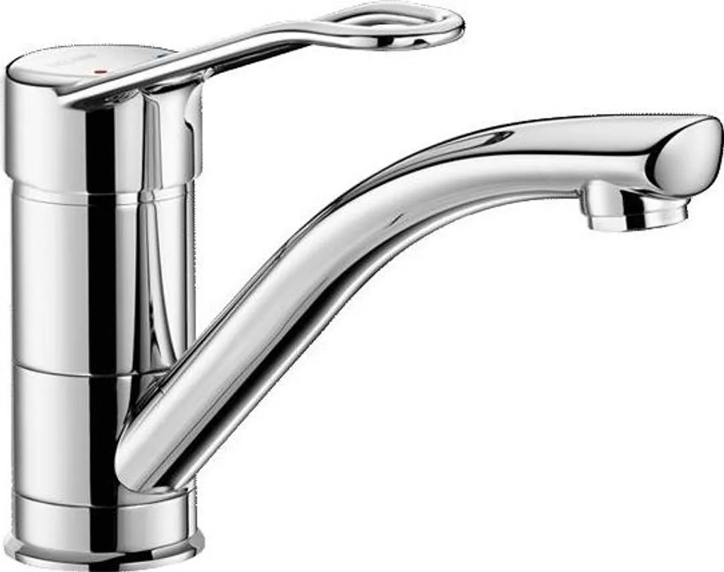 Delabie EHM pour WT Mitigeur Bec Pivotant H100 L170 Poignée Étrier