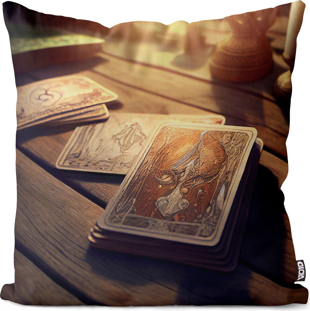 VOID Tarot Kartenset Zukunft Kissenbezug Kissenhülle sofa couch wohnzimmer dekoration wasserfest Outdoor Garten Kissen bezug deko