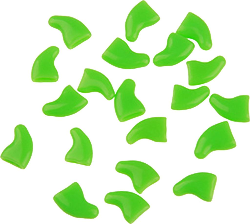 20 Stück Haustier-Krallenkappen mit Klebstoff, modische Haustier-Krallenabdeckungen, Katzen-Krallenspitzen-Krallenschutz, Haustier-Zubehör für H...