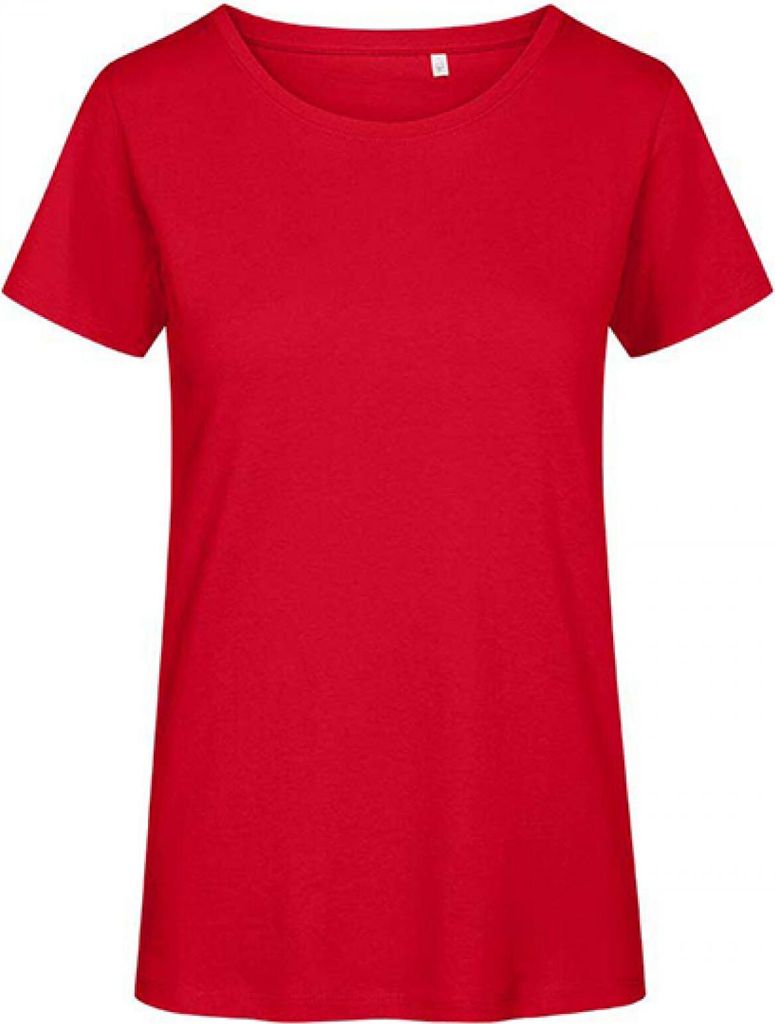 Premium Organic T-Shirt Plus Size Damen, Rot, XXL
