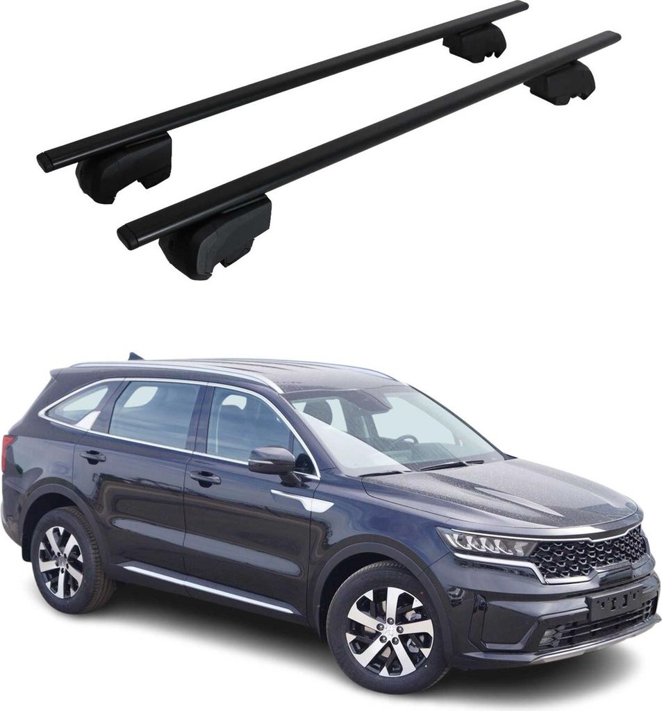 Poprzeczne relingi dachowe do Kia Sorento MQ4 2020–2023, Zdjęcie produktu 