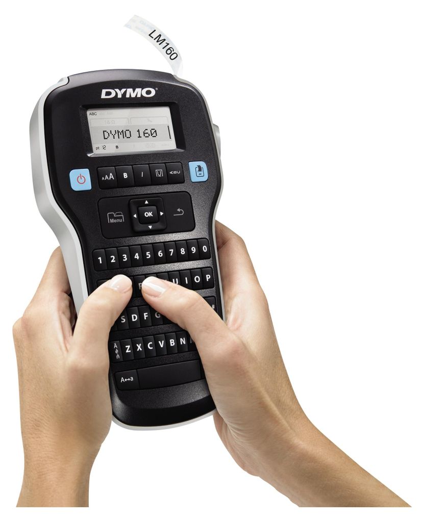 DYMO LabelManager 160 Starter Set m. 3 D1-Bänder 12mm Obrázek produktu 