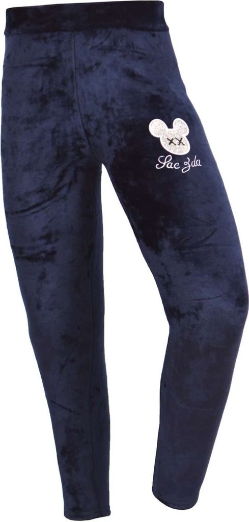 Mädchen Nicki Thermo Hose Leggings Maus 30521 Blau 116