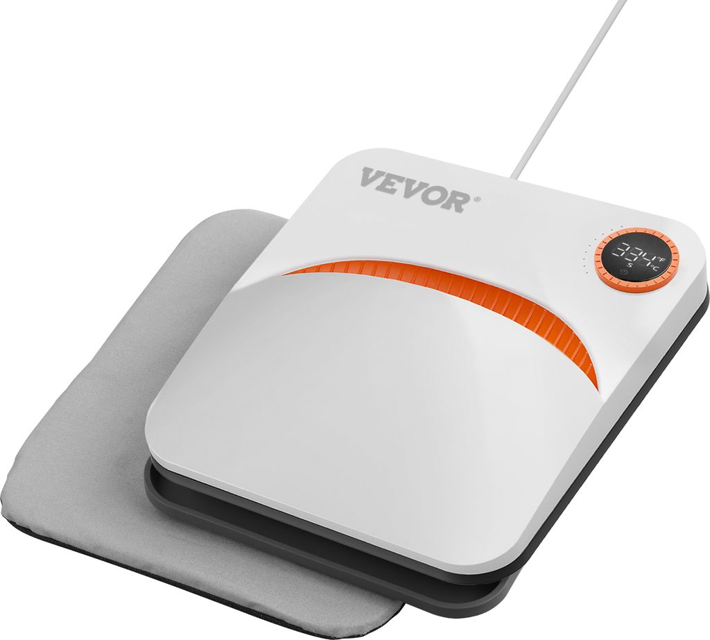 VEVOR 2 in 1 Mini Heißpresse Maschine Hitzepresse 22,8 x Produktbild 