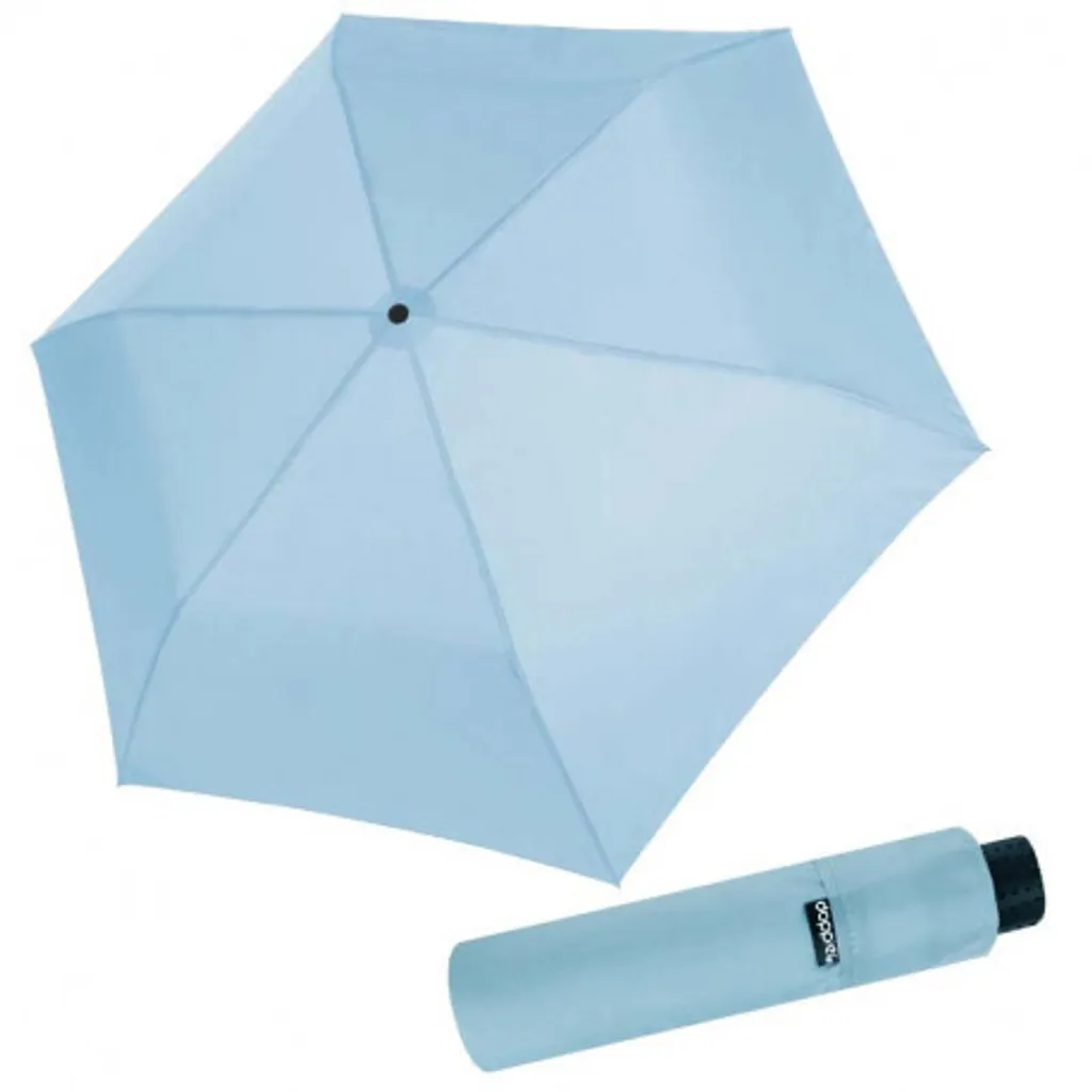Ombrello Doppler Fiber Havanna Ice Blue Celeste - Accessorio di Stile - 3