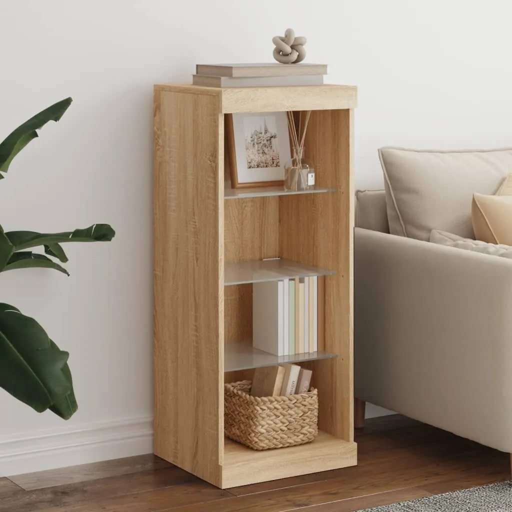 VidaXL Credenza LED Rovere Sonoma: Il Mobile Must-Have dell'Anno!