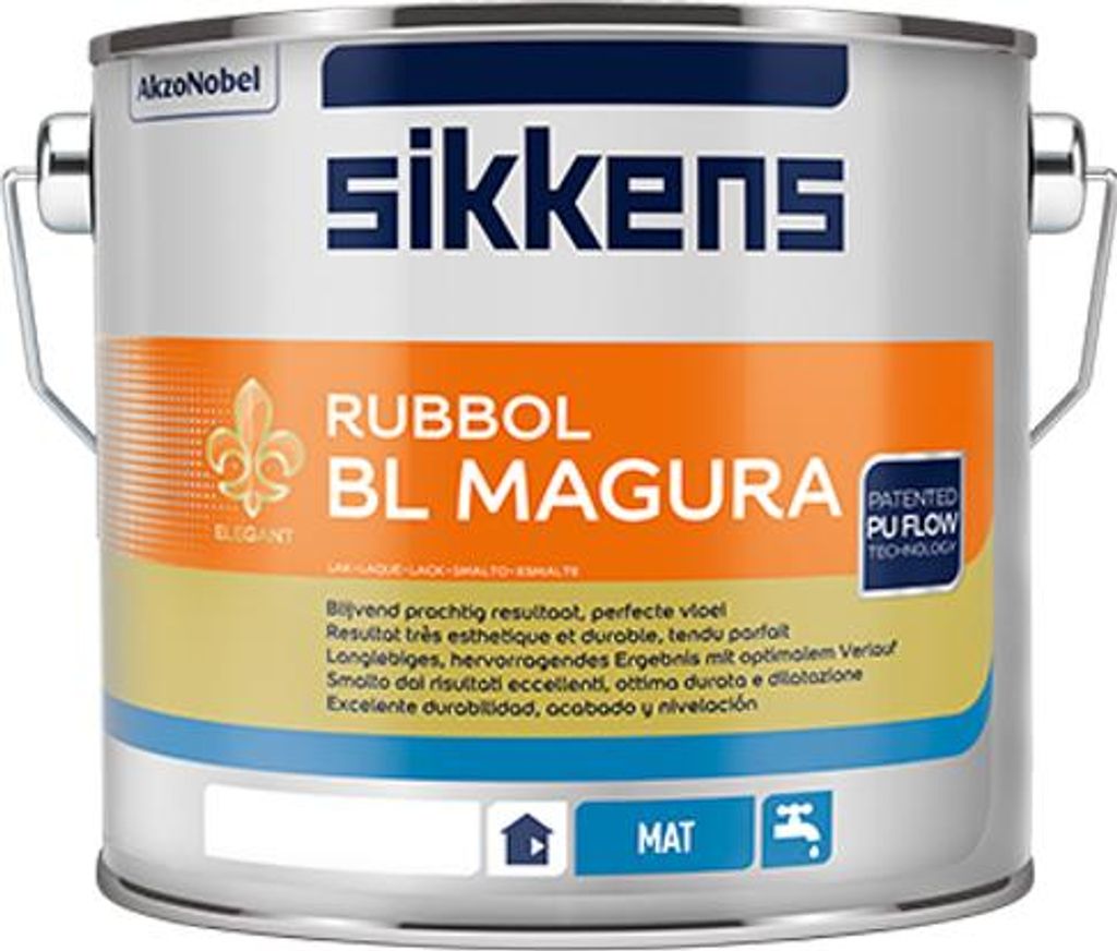 Sikkens Rubbol BL Magura, Mauerziegel, Zement, Panel, Produktbild 