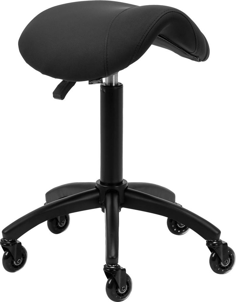 Friseurhocker Gabbiano D032 schwarz