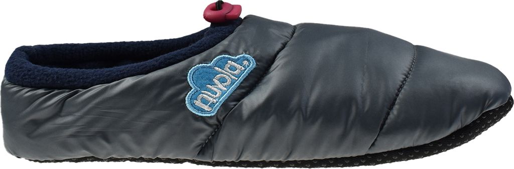 NUVOLA. Hausschuhe Herren Damen rutschfester Sohle warm gepolstert bequem dunkelgrau 40/41 EU - UNLIG