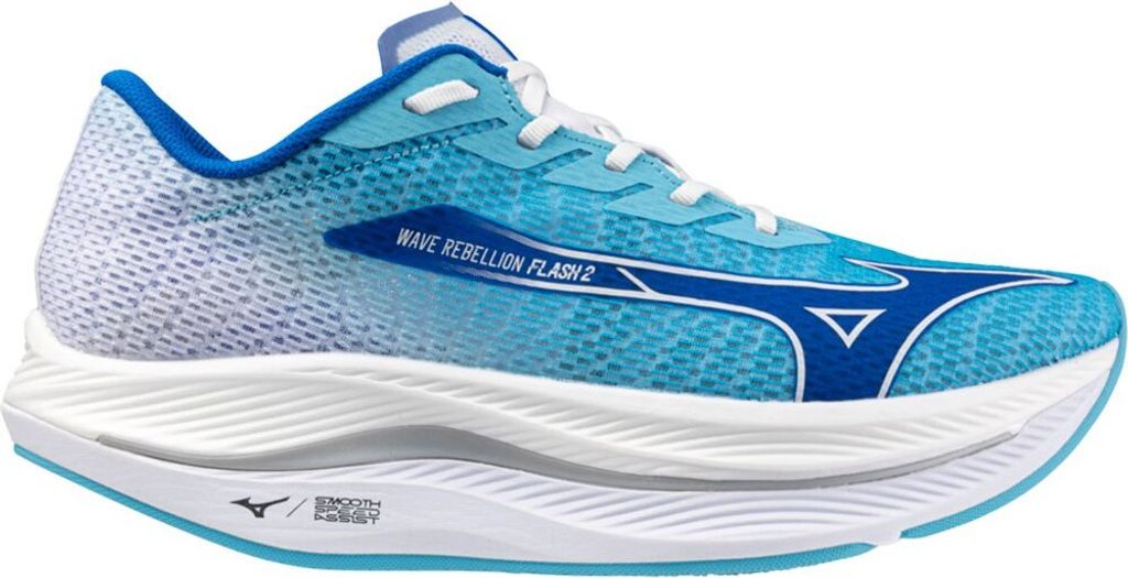 Mizuno WAVE REBELLION FLASH 2 / River Blue/Mugen Blue/White / 42.5/8.5