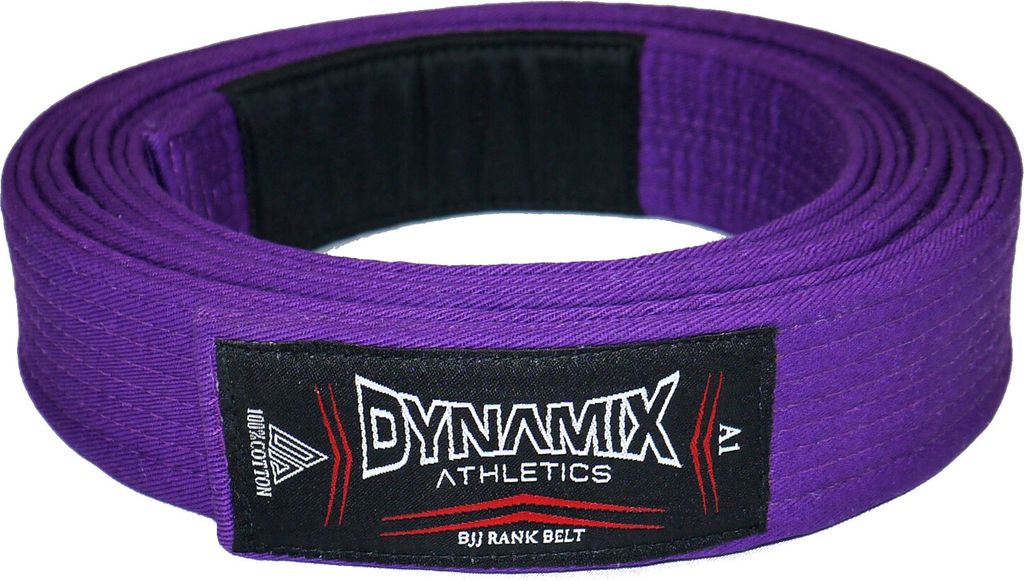 Dynamix Athletics Brazilian Jiu Jitsu Gürtel - Erwachsene(A4,Violett)