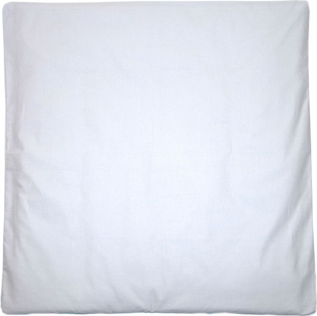 Primawela Deko Kissenbezug Bezug für Baby Kind für Kissen 80x80 cm 12. Weiß