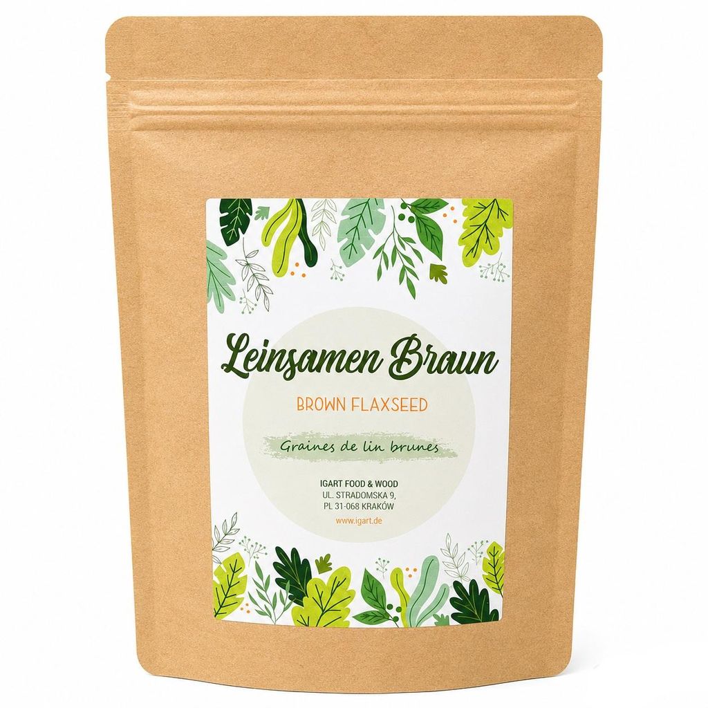 Leinsamen Braun 2KG Produktbild 