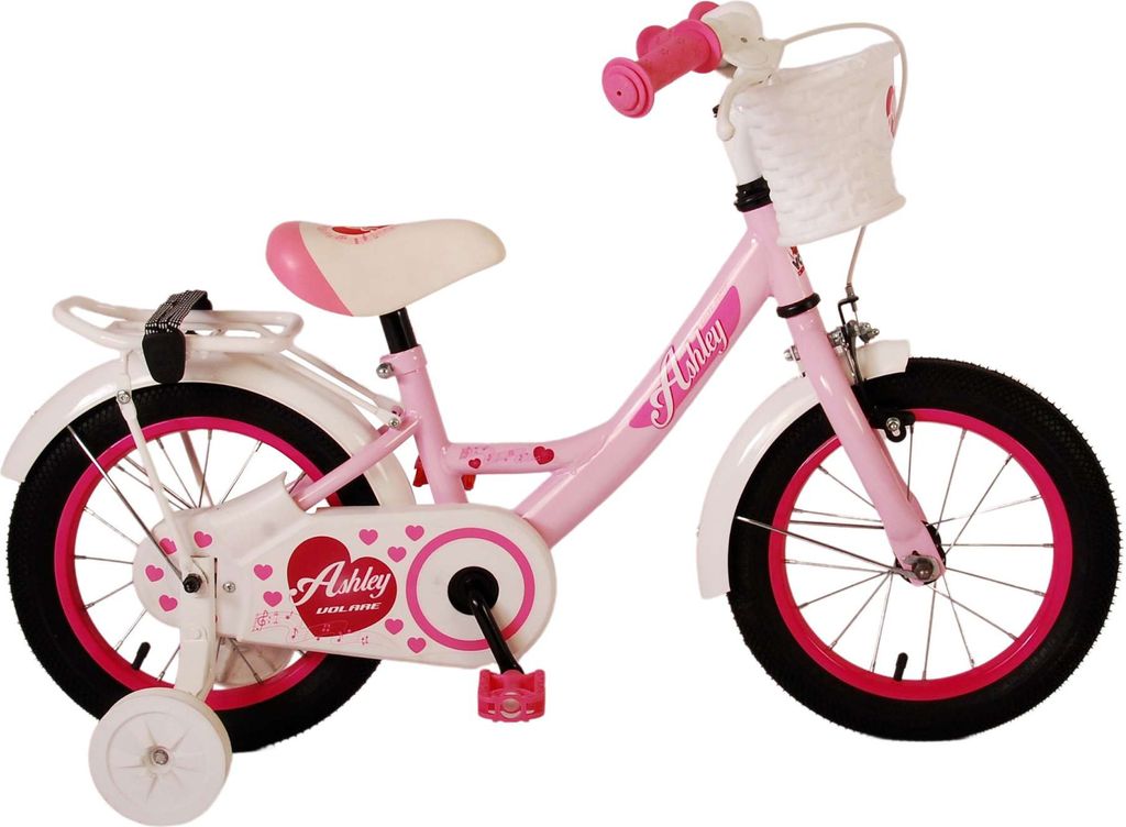Volare Ashley Kinderfahrrad - Mädchen - 14 Zoll - Rosa Produktbild 