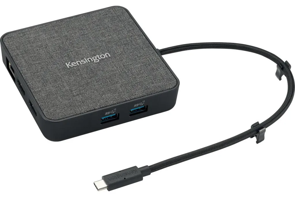 Dock USB4 portable Kensington MD120U4 adaptateur Thunderbolt 4 pour PC