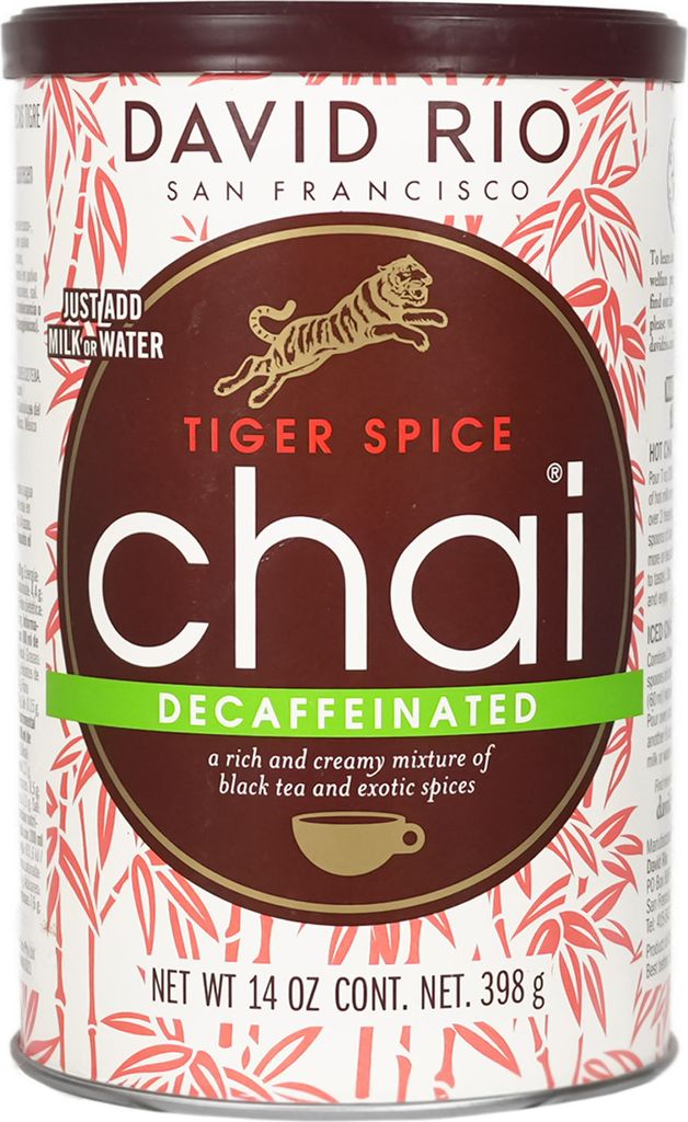 David Rio Tiger Spice Chai Gewürzteemischung Koffeinfrei, Produktbild 