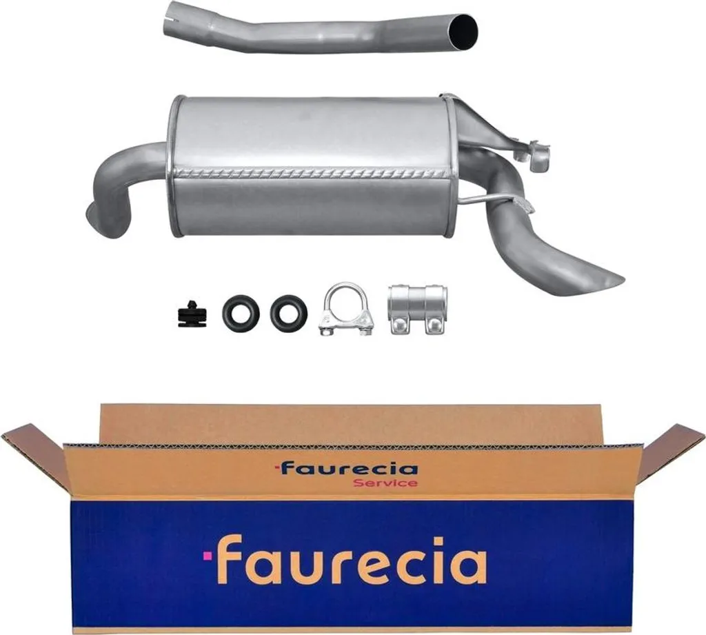 Silencieux arrière MERCEDES 190 - Faurecia IAM Expertise Haute Qualité