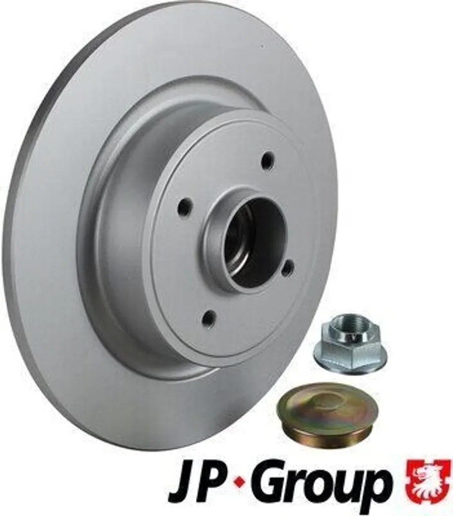 Disque de frein plein pour essieu arrière Renault Grand Scenic 2