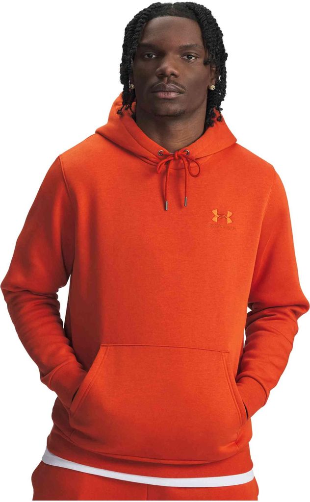 Under Armour Hoodie 1373880-842 in ORANGE color size large