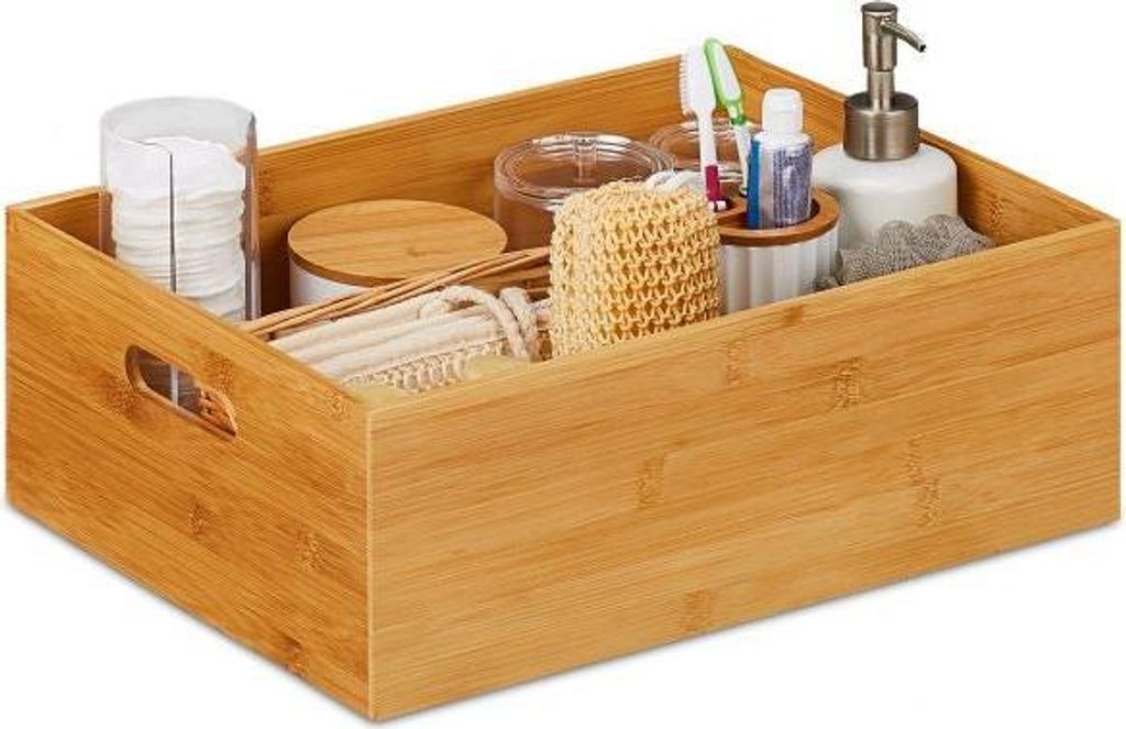 Aufbewahrungsbox aus Bambus