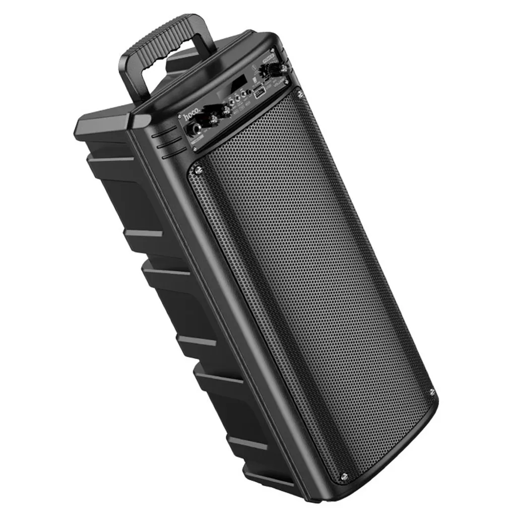 Enceinte Portable Bluetooth HOCO BS52 et son Microphone Filaire Noir