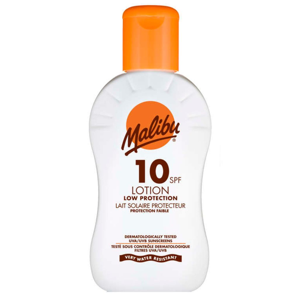 Malibu Protective Lotion SPF10 wasserdichte Balsam 100 ml Produktbild 