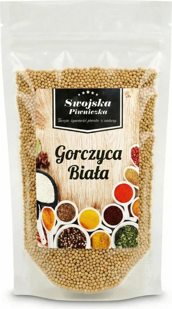 Gorczyca BIAŁA 1Kg Swojska Piwniczka